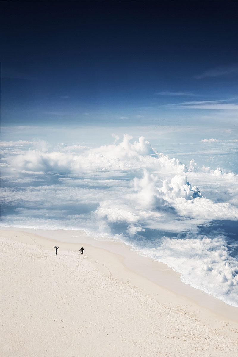 sea of clouds Laurent Rosset