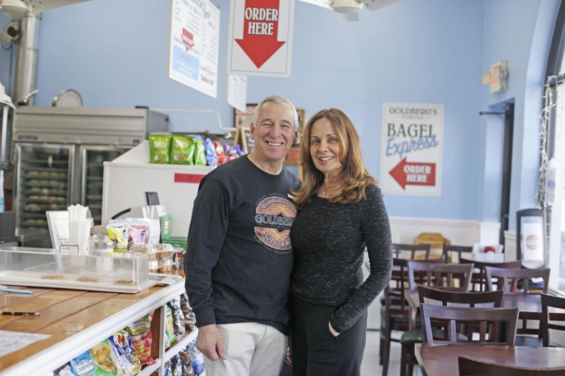 The Couple Behind Goldberg's Famous Bagels What's Hamptoning