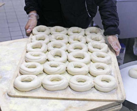 formed bagels