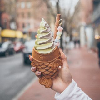 Ice-cream japanese new york city dessert food