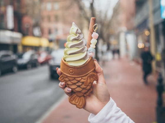 Ice-cream japanese new york city dessert food