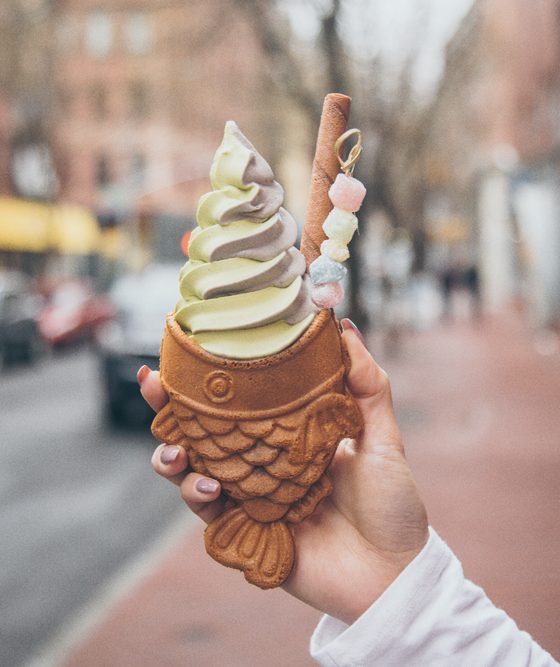 Ice-cream japanese new york city dessert food