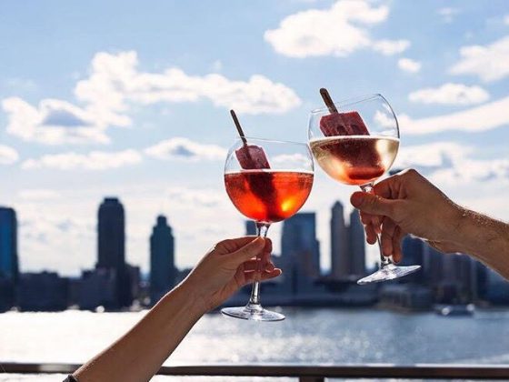 rooftop bar manhattan conrad hilton hotel