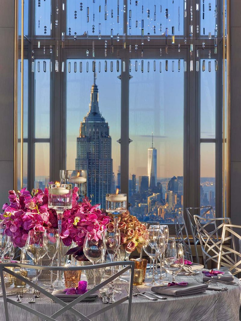 rainbow room pink manhattan new york city restaurant bar luxury