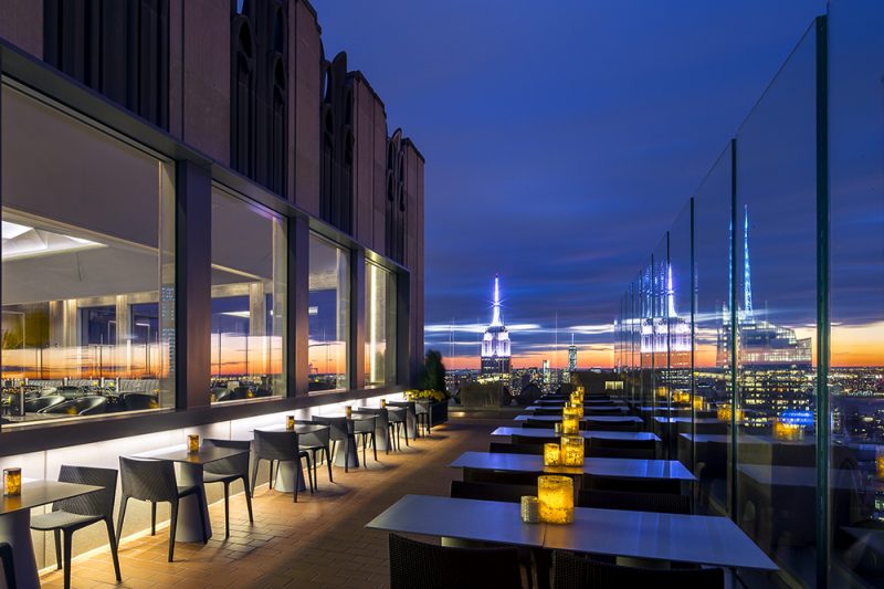 rainbow room pink manhattan new york city restaurant bar luxury