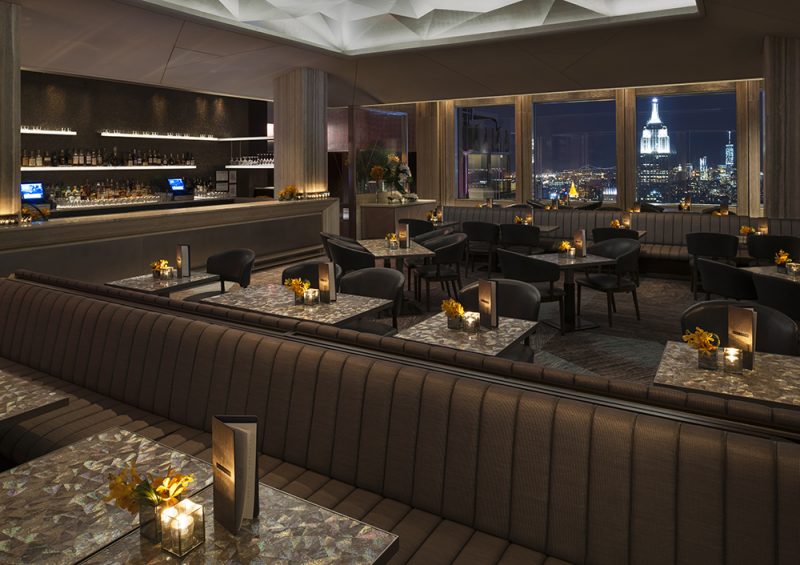 rainbow room pink manhattan new york city restaurant bar luxury