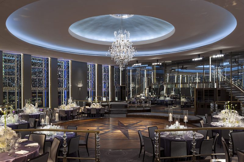 rainbow room pink manhattan new york city restaurant bar luxury