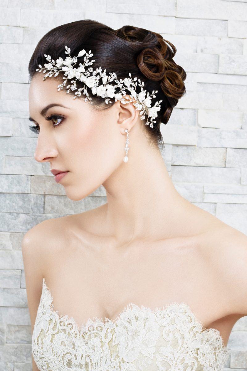 Christie Lauren Headpieces hair bridal designer wedding bride accessory