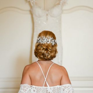 Christie Lauren Headpieces hair bridal designer wedding bride accessory