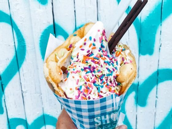 shock ice cream westhampton beach tasty unicorn colors treat dessert