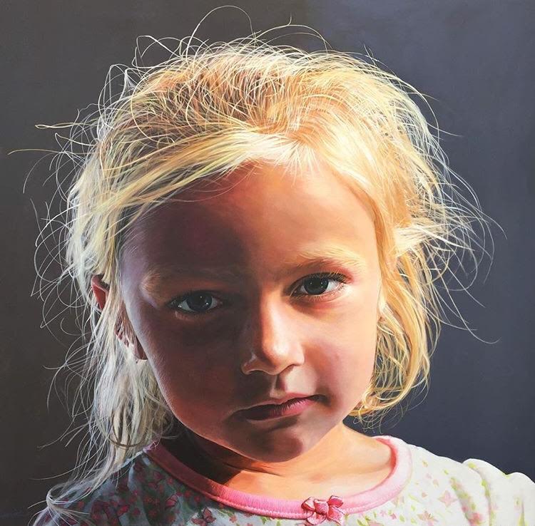 charles wildbank art painting portraits oil realistic long island ocean