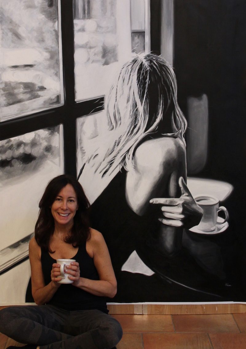 Cindy Press Art Painting Illustration Women Models Artists The White Room Gallery Hamptons Human Figure