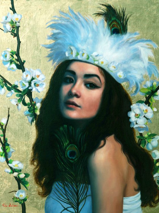 painting oil artist art Vicky Sullivan realism realistic portraits people