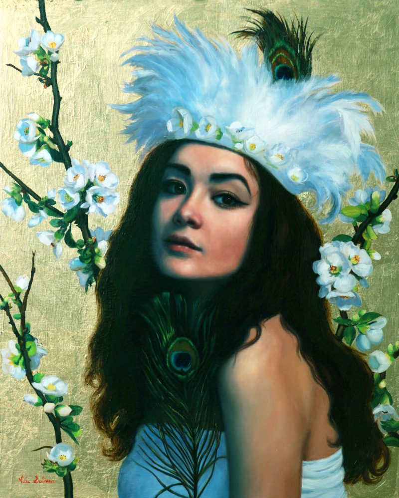 painting oil artist art Vicky Sullivan realism realistic portraits people