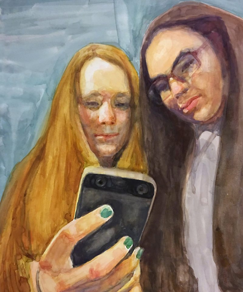 art painting artist oil social media people technology maria jimenez