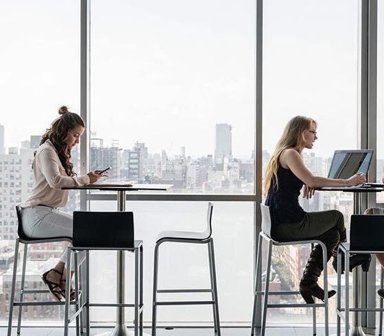 spacious work place space rent hustle business owners nyc new york city manhattan