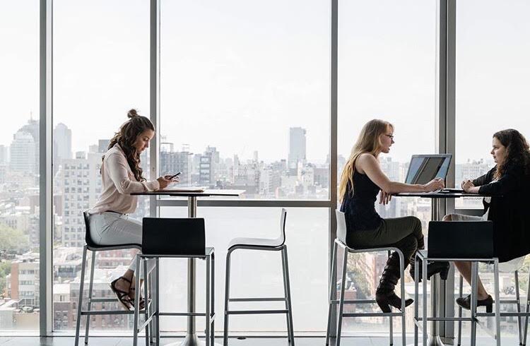 spacious work place space rent hustle business owners nyc new york city manhattan