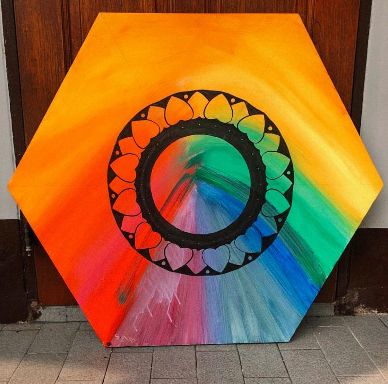 Art artist Samantha Marion Color Painting Paintings Mandala